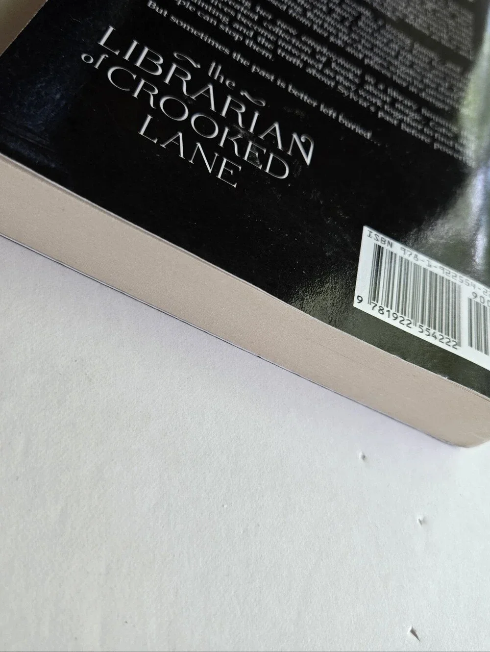 BOOK librarian crooked